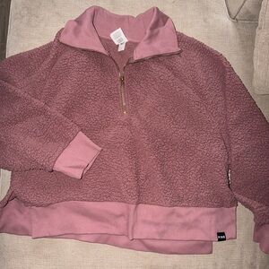 Victoria's Secret Pink Fleece Quarter-Zip